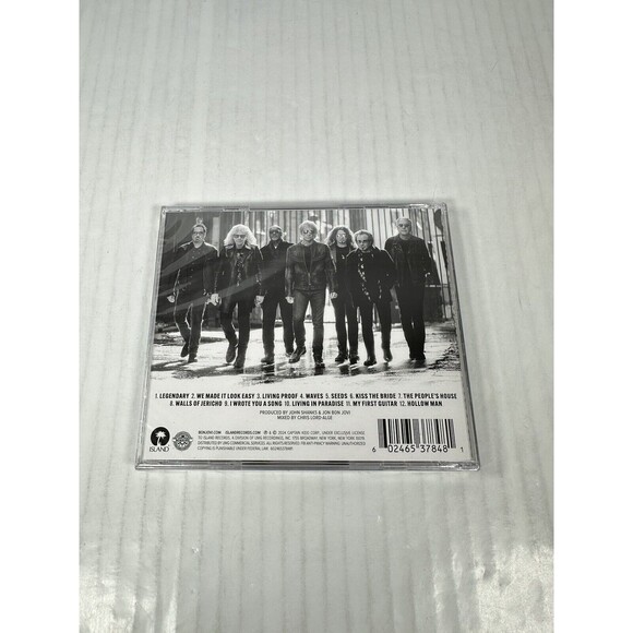 Jon Bon Jovi Autographed Insert Signed Autopen Forever CD Limited Edition NEW - Picture 2 of 2